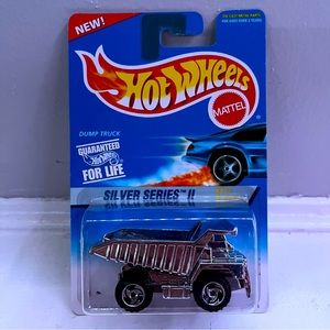 VTG NIB 1995 Hot Wheels Silver Series 2 Dump Truck